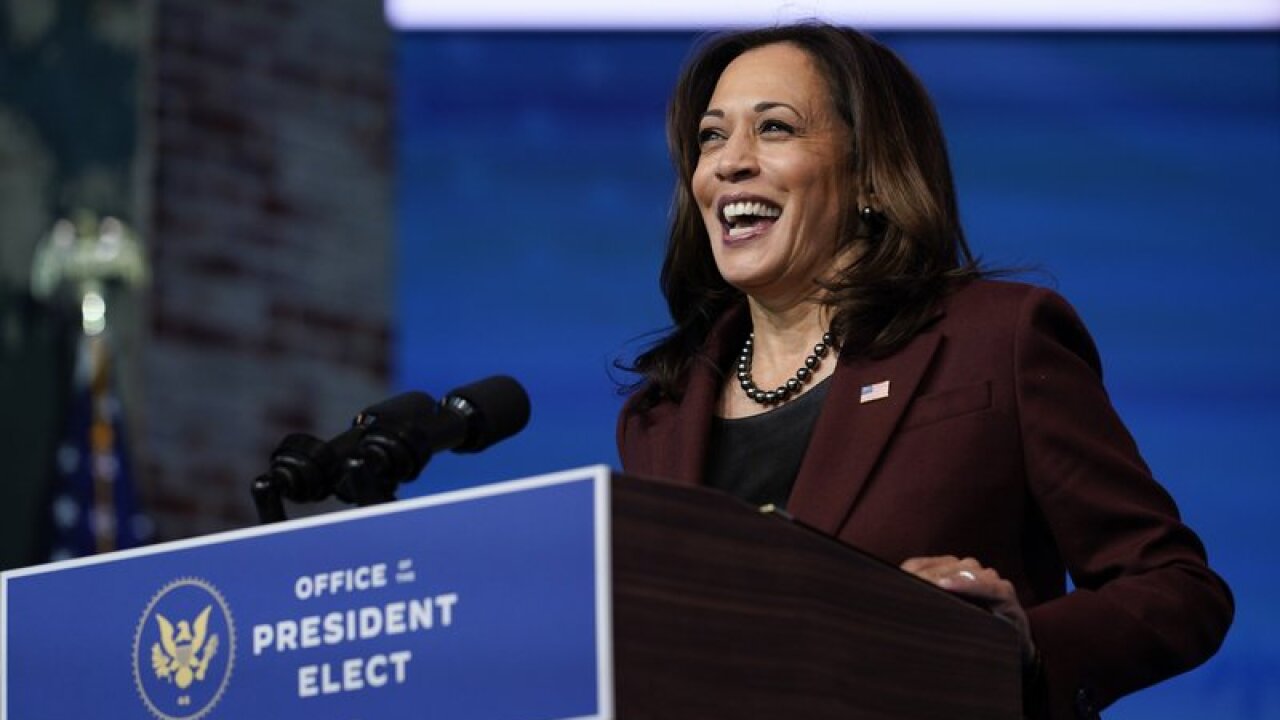 Vice President-elect Harris has resigned her US Senate seat